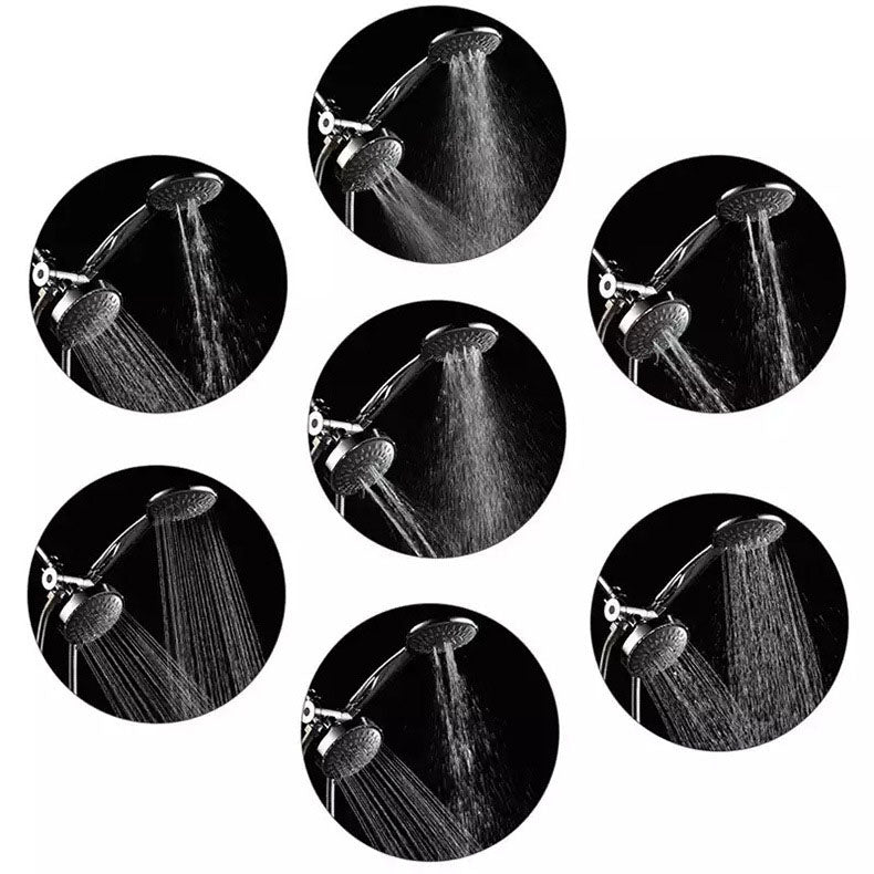 Avtoit | Modern Style Shower Heads Dual Wall Mounted Round Metal Dual Shower