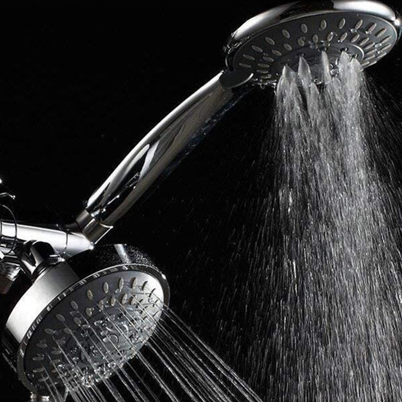 Avtoit | Modern Style Shower Heads Dual Wall Mounted Round Metal Dual Shower