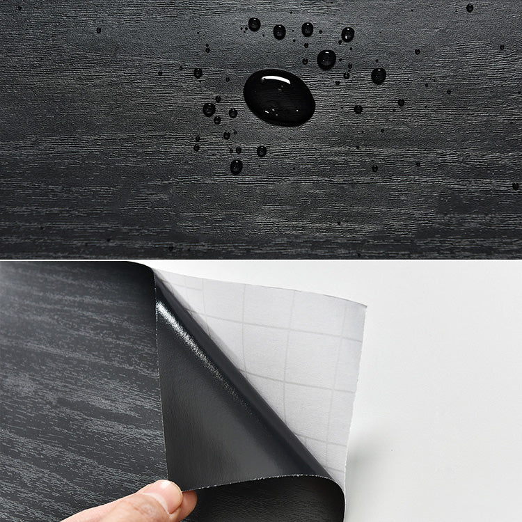 Avtoit | Modern Pearl Wainscoting PVC Wood Grain Wall Access Panel Peel and Stick Wall Tile