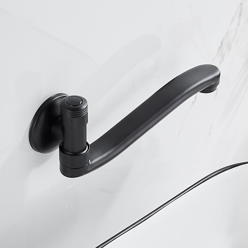 Avtoit | Shower Bath Filler Wall Mount Copper Low Arc Knob Handle Bathtub Faucet Trim