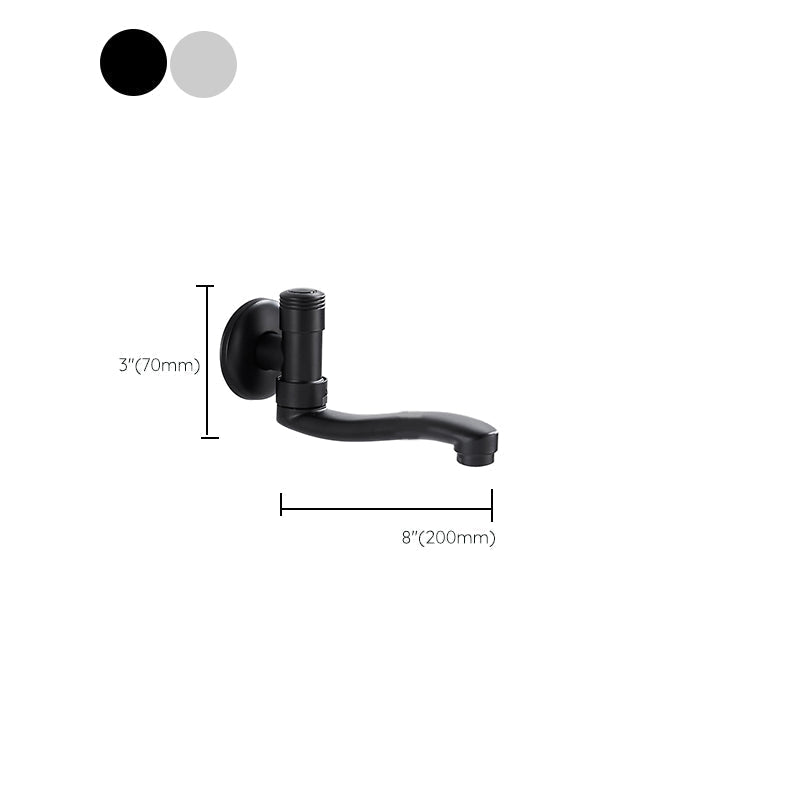 Avtoit | Shower Bath Filler Wall Mount Copper Low Arc Knob Handle Bathtub Faucet Trim