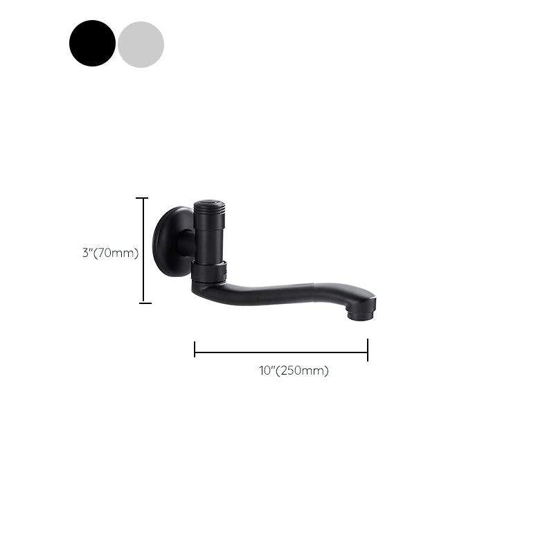 Avtoit | Shower Bath Filler Wall Mount Copper Low Arc Knob Handle Bathtub Faucet Trim