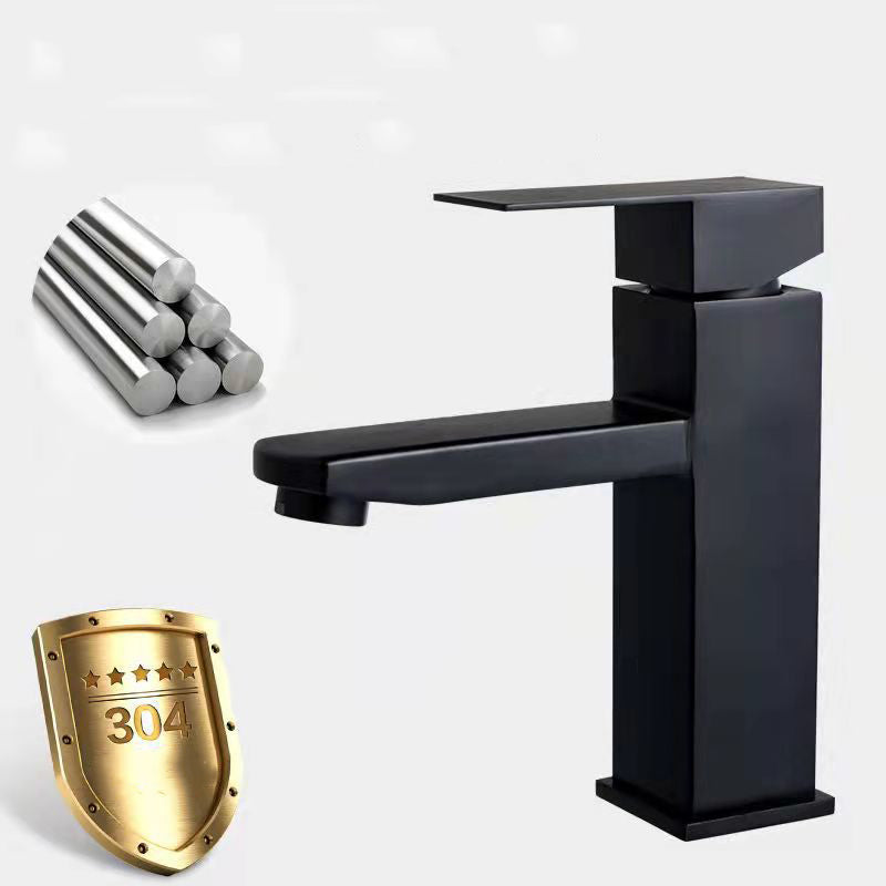 Avtoit | Basic Centered Sink Faucet Monochrome Faucet Sink Bathroom Faucet