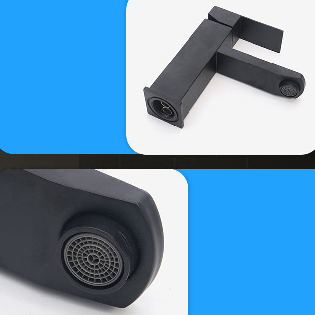 Avtoit | Basic Centered Sink Faucet Monochrome Faucet Sink Bathroom Faucet