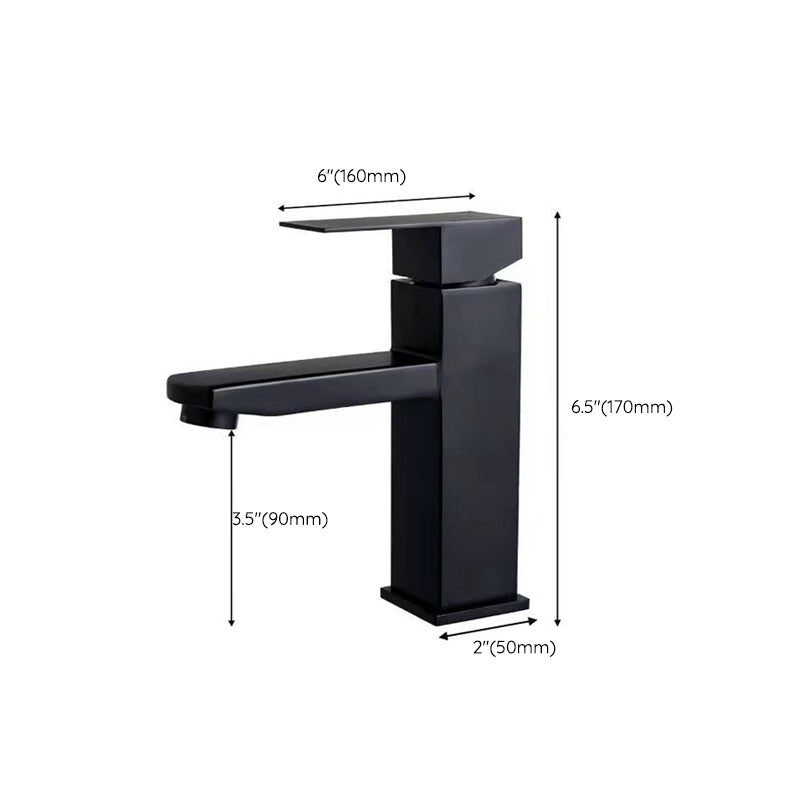 Avtoit | Basic Centered Sink Faucet Monochrome Faucet Sink Bathroom Faucet