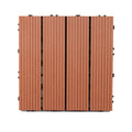 Avtoit | Wooden Floor Tile Solid Color Click Lock Non-Slip Outdoor Terrace