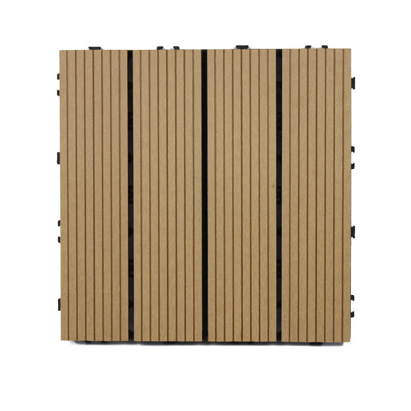 Avtoit | Classic interlocking deck boards Solid color patio tiles