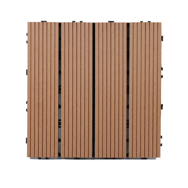 Avtoit | Classic interlocking deck boards Solid color patio tiles