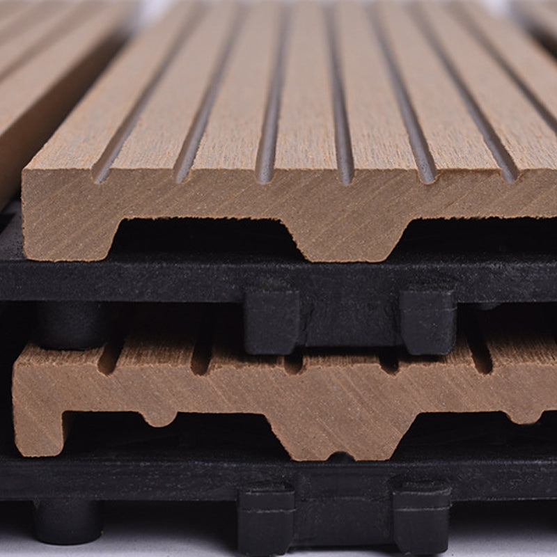 Avtoit | Classic interlocking deck boards Solid color patio tiles