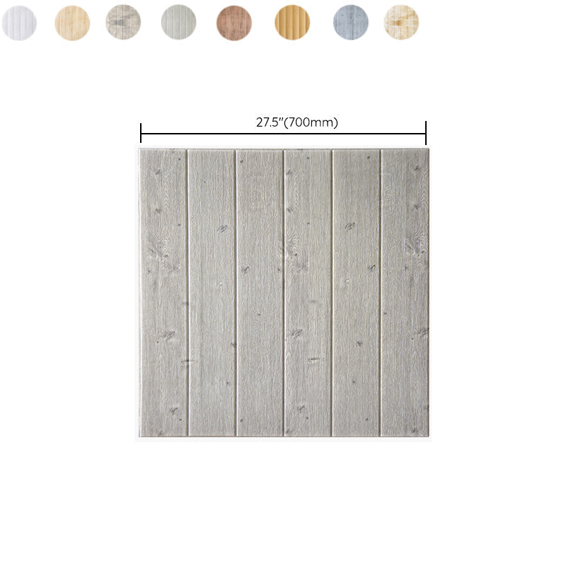 Avtoit | Modern Tin Back Panel Smooth Thickened Wall Ceiling Wood Grain Design