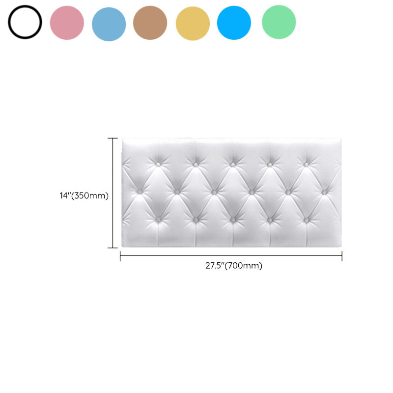 Avtoit | Modern Tin Backsplash Cover Smooth Wall Ceiling Cushion Plate Set of 1