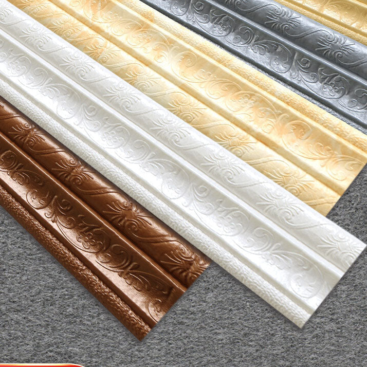 Avtoit | Modern PVC Wood Profile Smooth Wood Profile 3D Living Room Set with 1