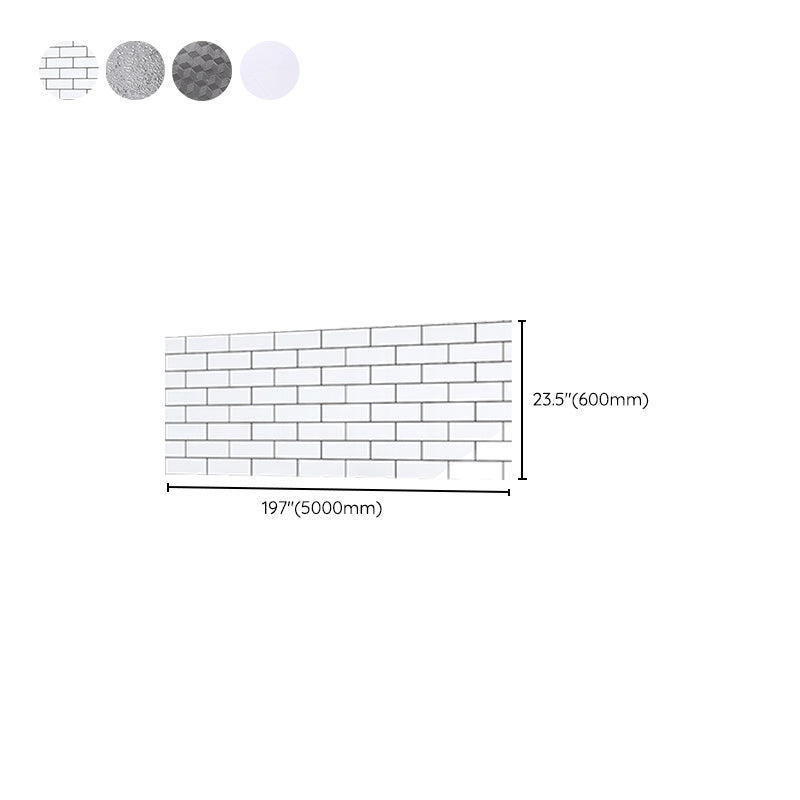 Avtoit | Modern Kitchen Backsplash Wallpaper Plaid Print Peel and Stick Backsplash Tile
