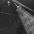Avtoit | Modern Standard 5 Settings Shower Head Round Metal Adjustable Spray Pattern Shower Head