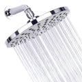 Avtoit | Contemporary Fest Shower Head Round Shower Head Combo in Silver