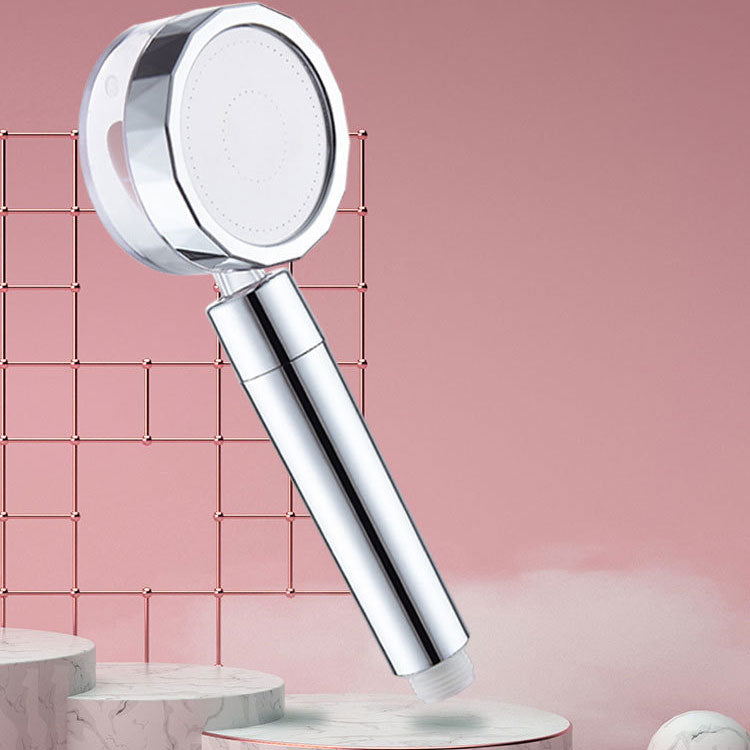 Avtoit | Contemporary Shower Head Combination Handheld Shower Plastic Wall Mounted Silver Shower Head