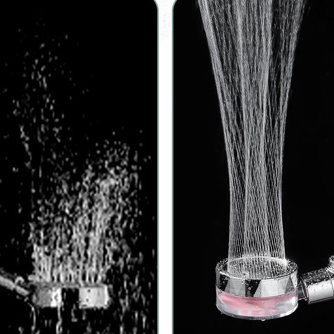 Avtoit | Contemporary Shower Head Combination Handheld Shower Plastic Wall Mounted Silver Shower Head