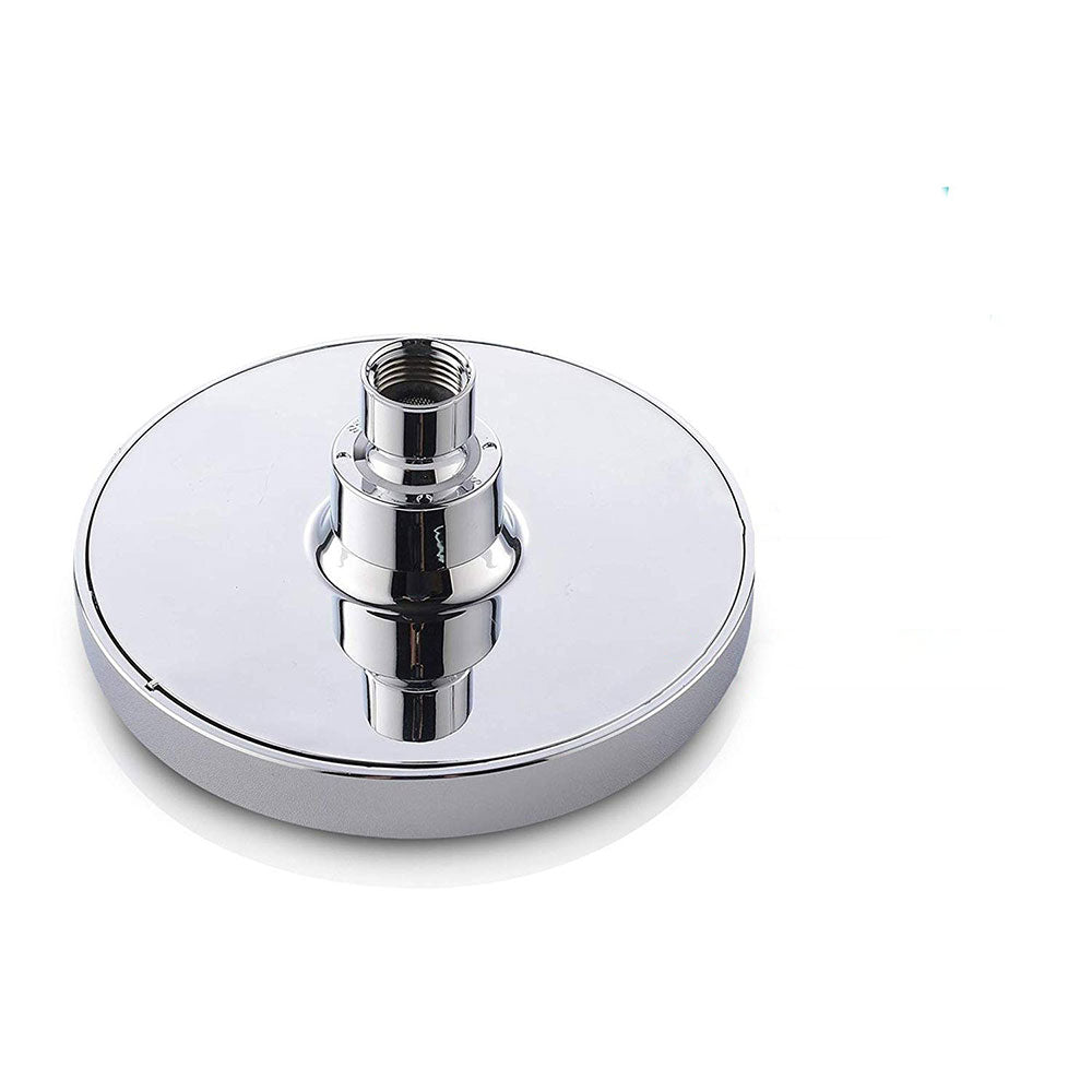 Avtoit | Contemporary Fixed Shower Head Round Metal Spray Head in Silver