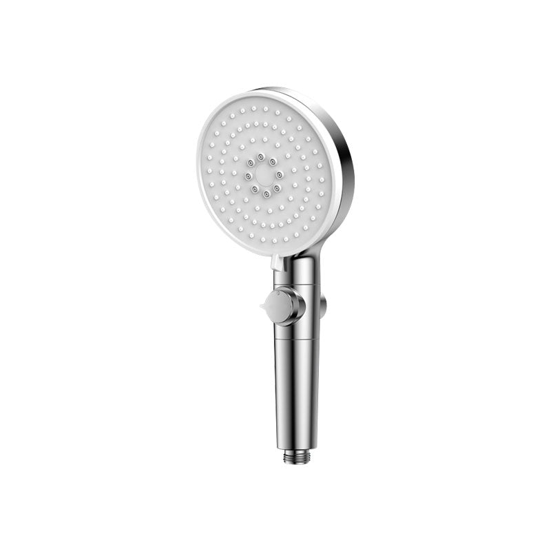 Avtoit | Contemporary Hand Shower Round Shower Head Combo in Silver