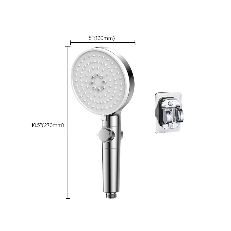 Avtoit | Contemporary Hand Shower Round Shower Head Combo in Silver