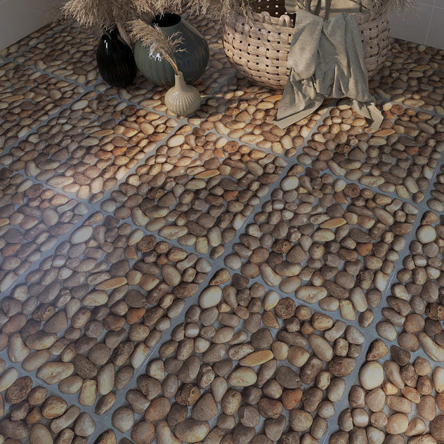 Avtoit | Peel and Stick PVC Flooring Matt Vinyl Flooring with Stone Look