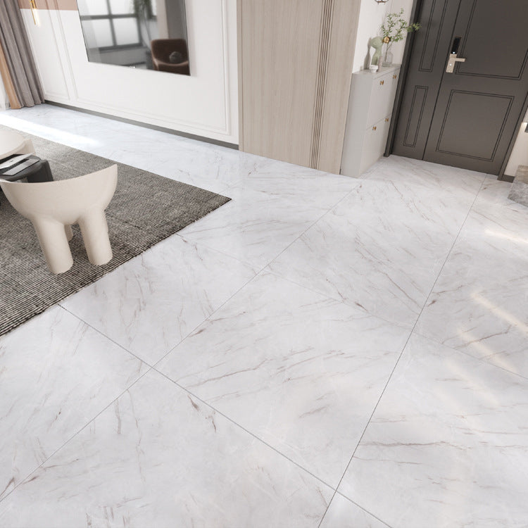 Avtoit | Peel and Stick Vinyl Floor Low Gloss PVC Flooring with Marble Look