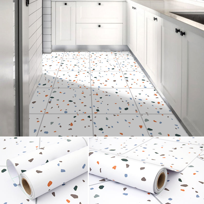 Avtoit | Modern PVC Floor Geometric Pattern Peel and Stick Vinyl Plank Floor