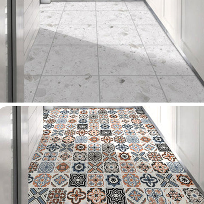 Avtoit | Modern PVC Floor Geometric Pattern Peel and Stick Vinyl Plank Floor
