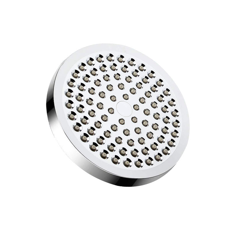 Avtoit | Modern Standard Shower Set Double Round Metal Adjustable Spray Pattern Shower Head