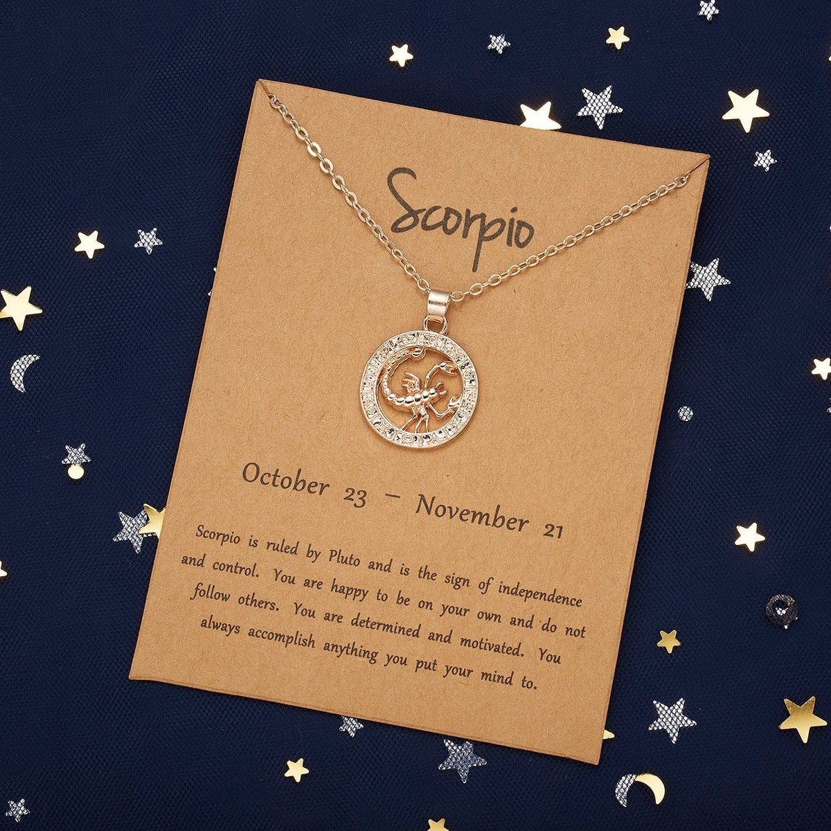 Avtoit | Constellation Rose Gold Animal Necklace