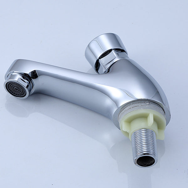 Avtoit | Modern sink faucet with brass knob handle, low arc, washbasin faucet