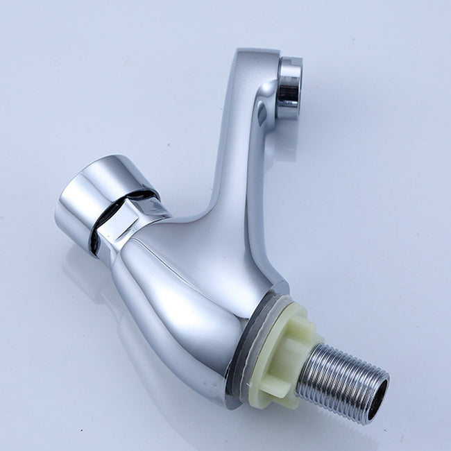 Avtoit | Modern sink faucet with brass knob handle, low arc, washbasin faucet