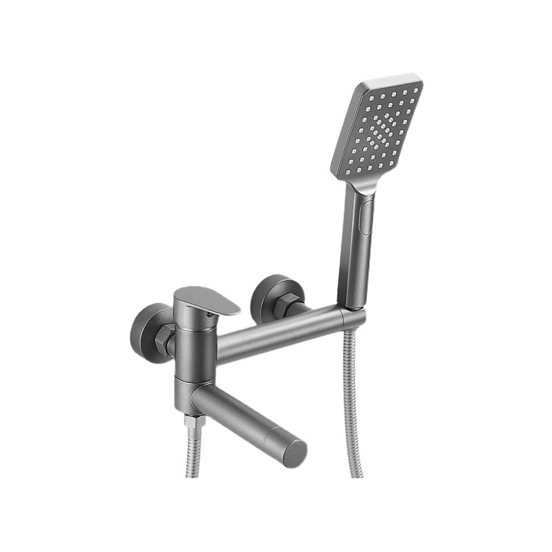 Avtoit | Wall-mounted metal bathtub faucet low arch single lever bathtub faucet trim