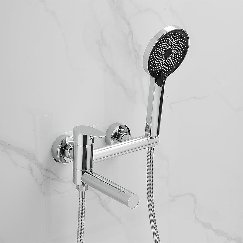 Avtoit | Wall-mounted metal bathtub faucet low arch single lever bathtub faucet trim