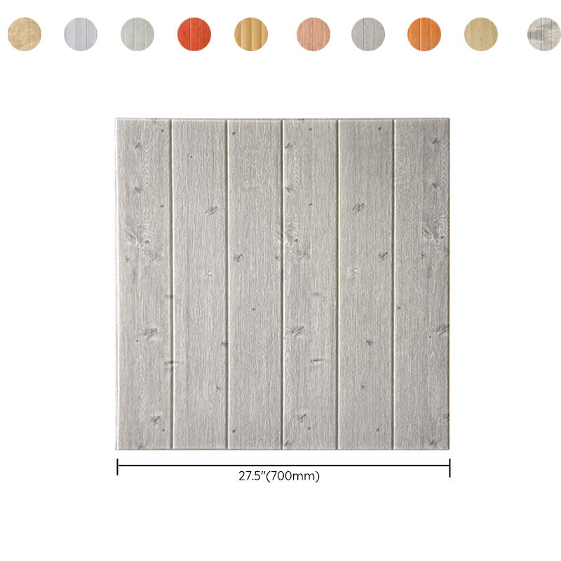 Avtoit | Polygon Peel and Stick Back Wall Tile PVC Wood Peel and Stick Tile