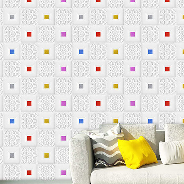 Avtoit | Modern Tin Wall Panel Smooth Wall Ceiling XPE Cotton Set of 1
