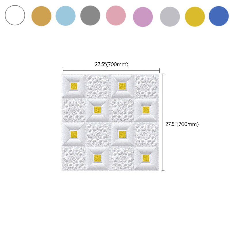 Avtoit | Modern Tin Wall Panel Smooth Wall Ceiling XPE Cotton Set of 1