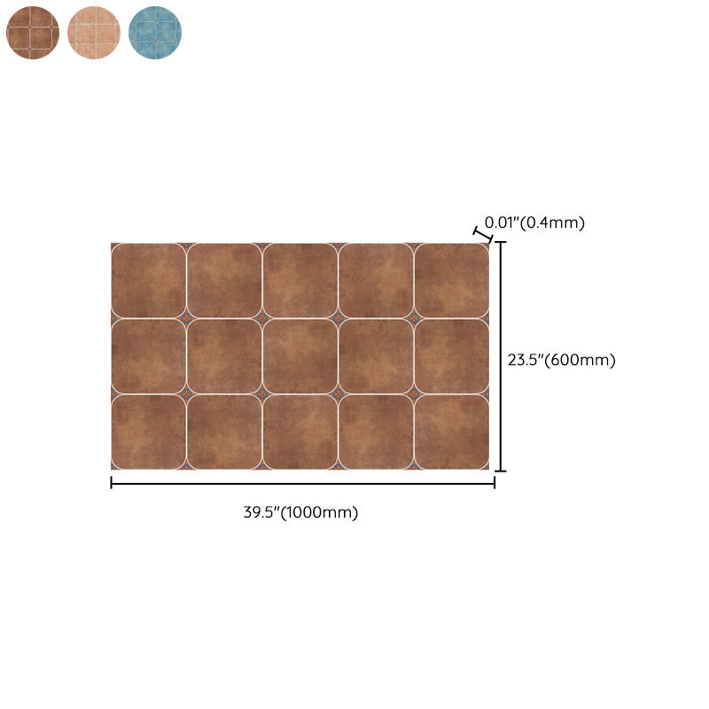 Avtoit | Peel and Stick PVC Flooring Matt Vinyl Floor with Square Edge