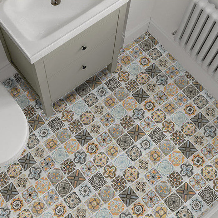 Avtoit | Modern PVC flooring Peel and Stick porcelain tile look vinyl plank flooring