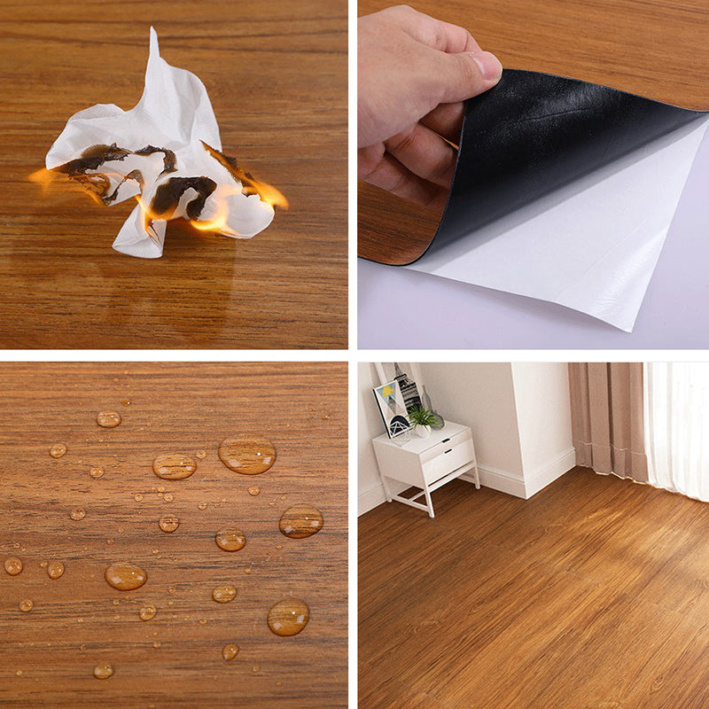 Avtoit | Modern Vinyl Floor Planks Self-Adhesive Wood Look Embossed PVC Flooring