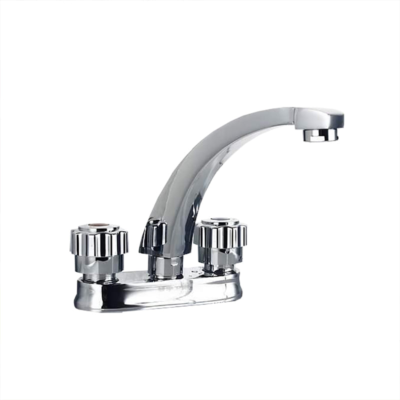 Avtoit | Modern Style Vessel Faucet Copper Knob Handle Low Arc Vessel Faucet