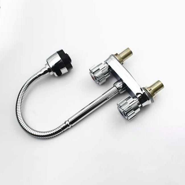 Avtoit | Modern Style Vessel Faucet Copper Knob Handle Low Arc Vessel Faucet