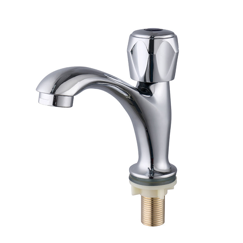 Avtoit | Contemporary Centerset Faucet Knob Handle Low Arc Solid Brass Faucet