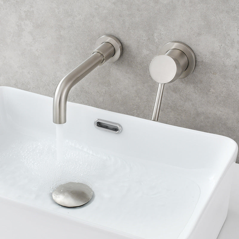 Avtoit | Single Hole Wall Mounted Bath Faucet Swivel Spout Basin Faucet