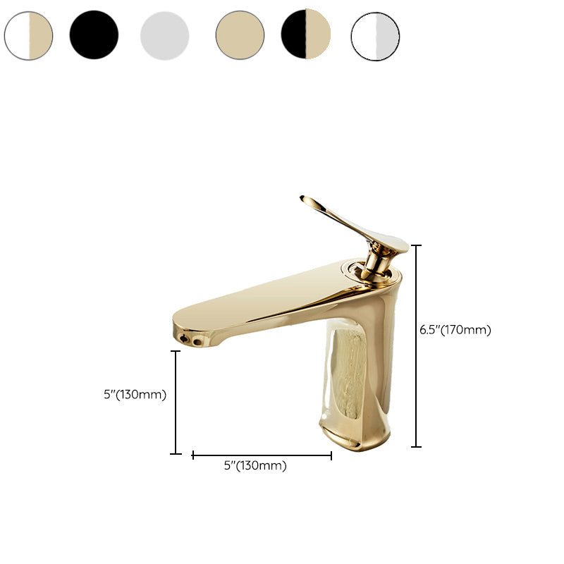 Avtoit | Luxury 1 Handle Sink Bathroom Faucet Round Brass Sink Faucet with Water Hose