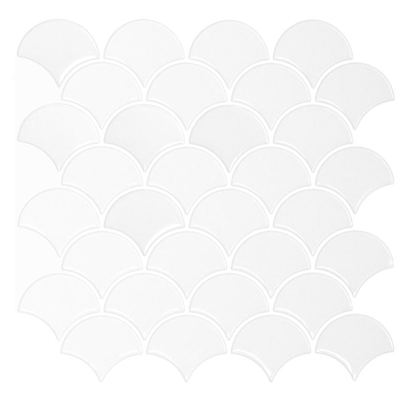 Avtoit | Polygon Metal Peel and Stick Back Wall Tile PVC Peel and Stick Tile for the Kitchen