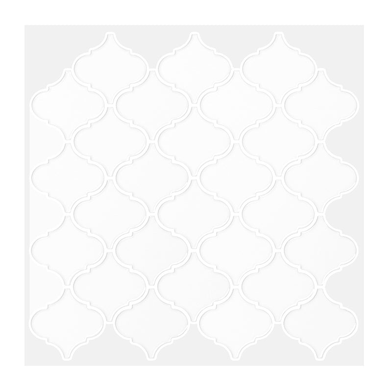 Avtoit | Polygon Metal Peel and Stick Back Wall Tile PVC Peel and Stick Tile for the Kitchen