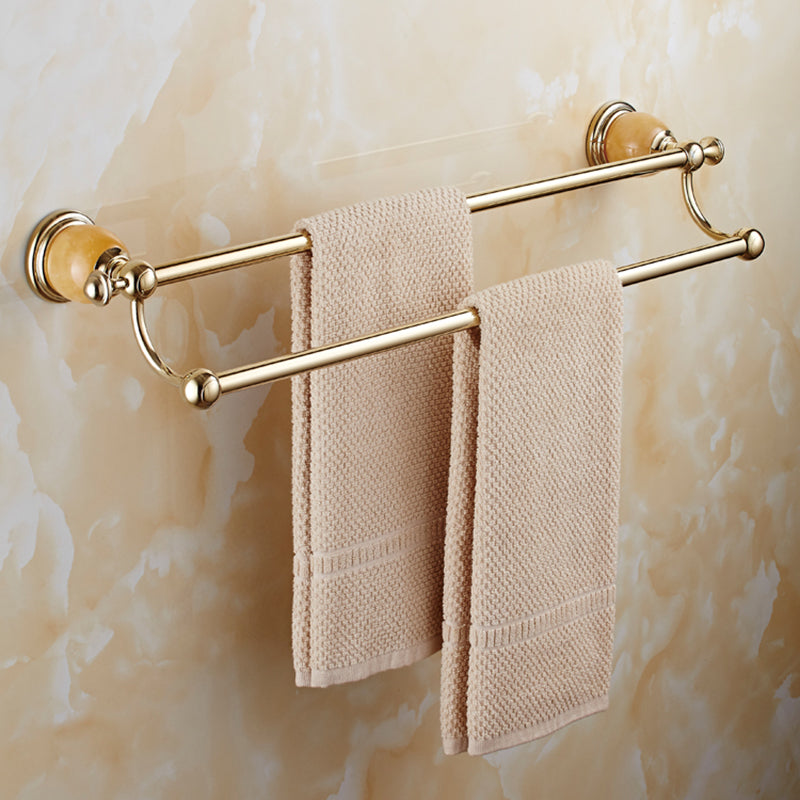 Avtoit | Contemporary brushed brass bathroom accessories as a single piece or as a set
