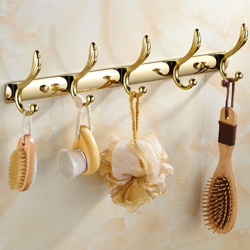 Avtoit | Contemporary brushed brass bathroom accessories as a single piece or as a set