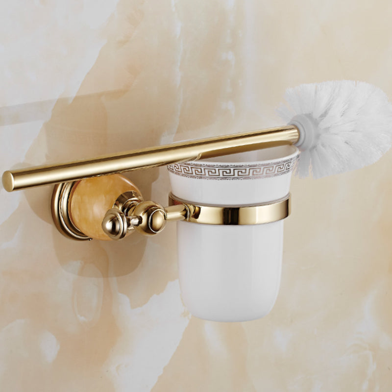 Avtoit | Contemporary brushed brass bathroom accessories as a single piece or as a set